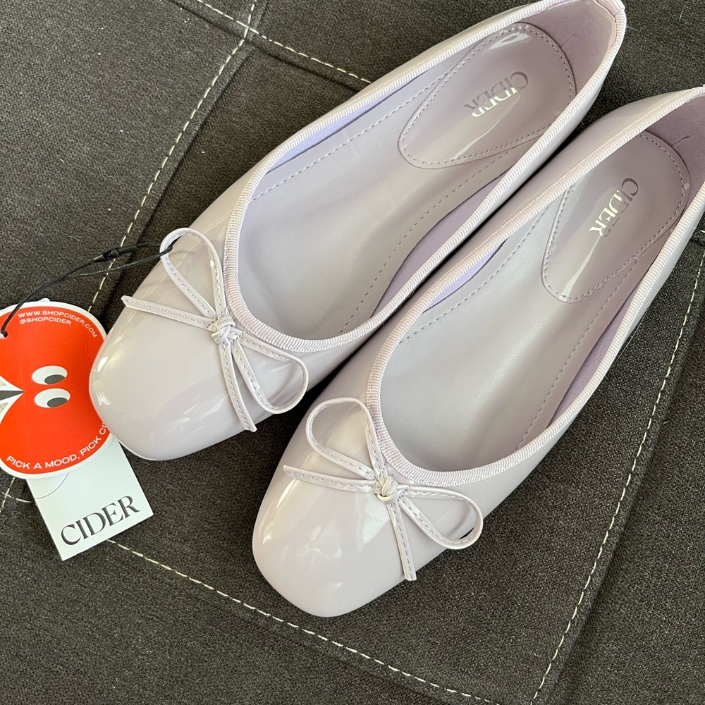 NWT Cider lilac flats. 🥿